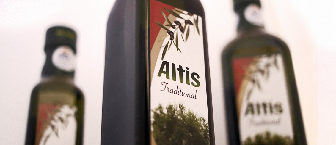 Оливковое масло Altis, сорта Extra Virgin