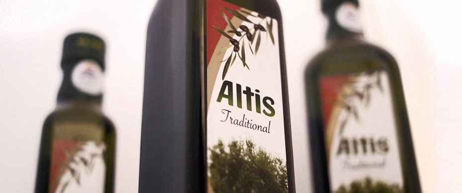Оливковое масло Altis, сорта Extra Virgin